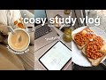 *REALISTIC* A-LEVEL study vlog (4) | lots of tea, iPad notes, half-term homework
