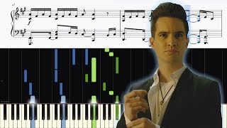 Video thumbnail of "Panic! At The Disco - Say Amen (Saturday Night) - ADVANCED Piano Tutorial + SHEETS"