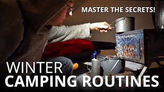 Winter Camp Life | Insider Winter Camping Routines & Essential Survival Hacks