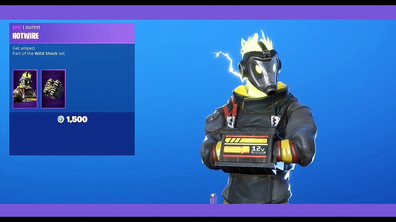 NEW Hotwire Skin In Fortnite Shop [12th September 2019]
