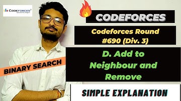 D. Add to Neighbour and Remove | Codeforces Round #690 (Div. 3) | CODEFORCES