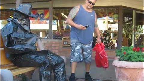 Bronze Cowboy! UNEDITED full length performance!  Laughter included! (Please read the description)