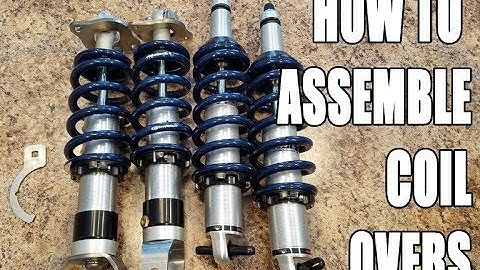 How to assemble coil overs for your car!
