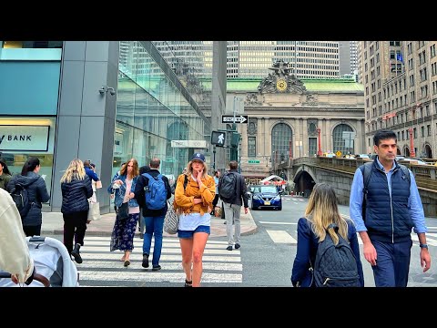 NYC LIVE Grand Central Terminal, Bryant Park & Macy’s Herald Square via 6th Avenue (April 13, 2022)