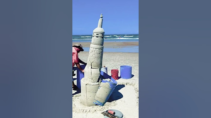 Sand Castle Collapse - #shorts