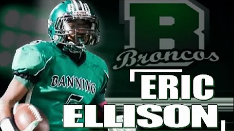 Eric Ellison '18 : Banning High (Banning, CA) Juni...