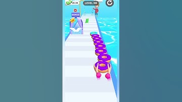 Donut Stack Donut Maker - iOS Android Gameplay#shorts Bakery Stack Cooking Games#shorts #donut