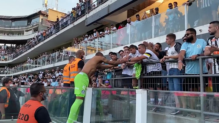 momento VERGONHOSO da torcida do Santos