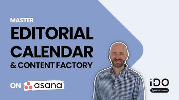 Editorial calendar & content factory in Asana