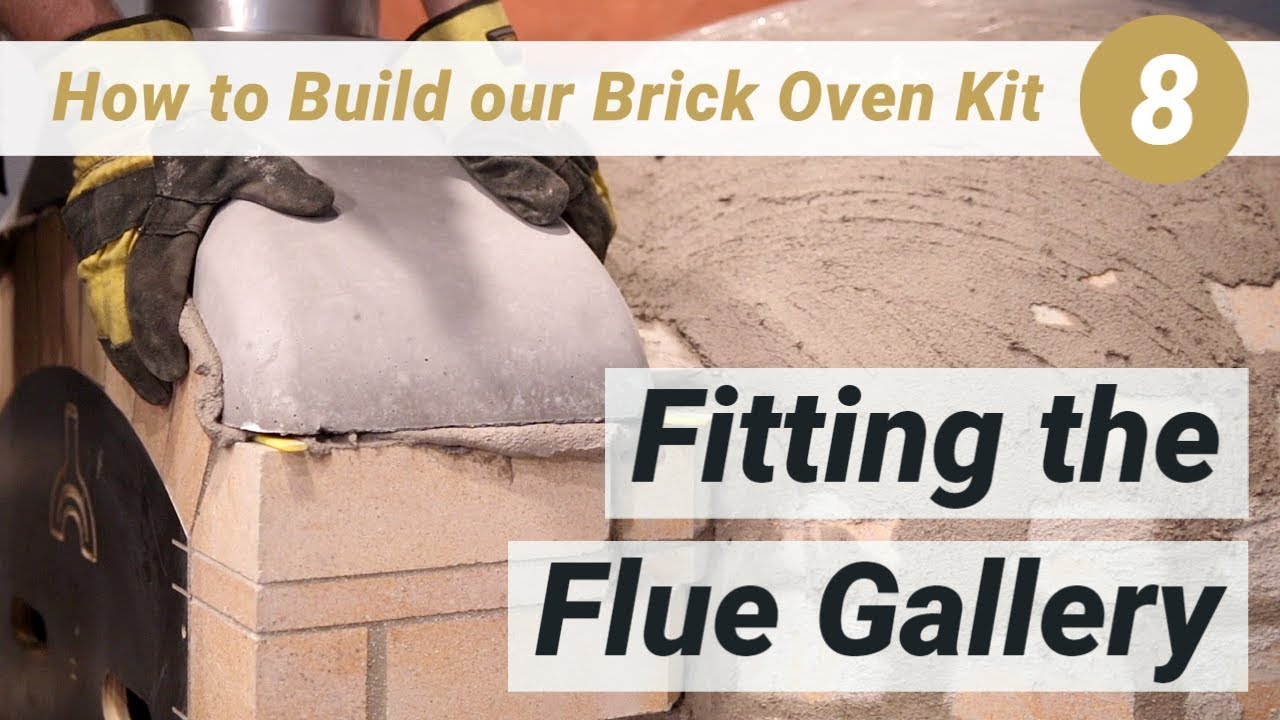 Как собрать комплект для кирпичной печи | 8. Установка дымохода