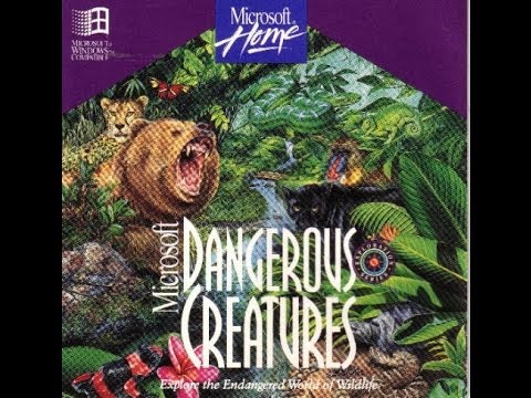 Retro Tech- Microsoft Home Dangerous Creatures demo from 1994