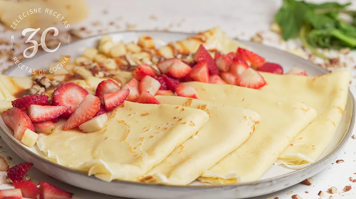 Crepes deliciosos e versáteis para todas as ocasiões