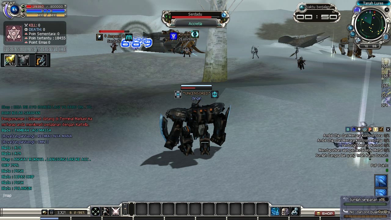 Rf Online Lunar Classic Acc Bug Tower Di Ether Youtube