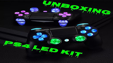 ExtremeRate PS4 Controller DTFS Led Kit Unboxing (2020)