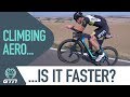 Is It Faster To Climb On Your Aero Bars? | Tips For A Hilly Triathlon