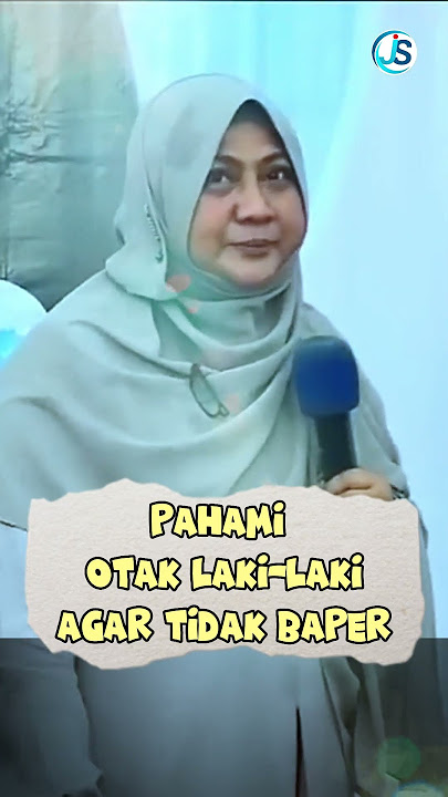 Pahami Otak Laki Laki Agar Tidak Baper | Ustadzah dr. Aisah Dahlan  #kajianmuslimah #videoshorts