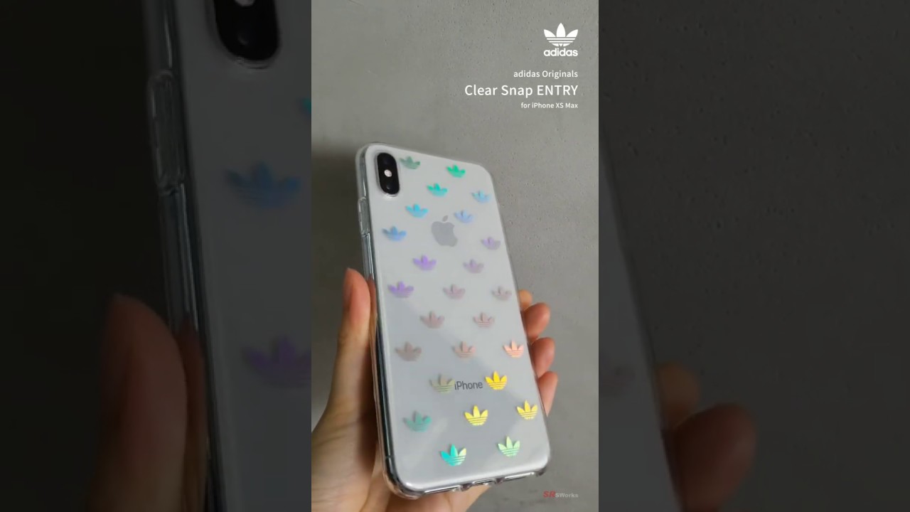 adidas clear phone case