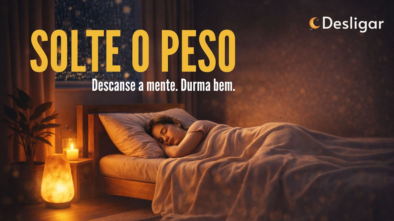 Como Relaxar a Mente e Dormir: O Fim da Exaustão Mental (2h Tela Preta)