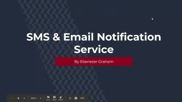 GSOC 2018 Screencast - Fineract CN SMS/Email Microservice - Ebenezer Graham - Apache Fineract