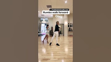 Rumba Walk Forward - Slow - Technique Secrets by Oleg Astakhov - ballroom dance lessons Los Angeles