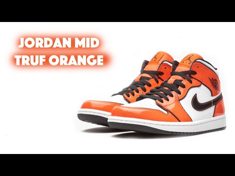 Jordan 1 Mid Turf Orange // распаковка посылки с farfetch