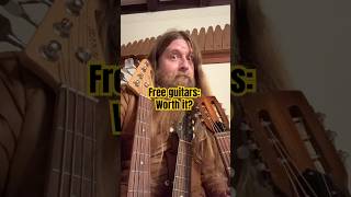 Free Guitars?!  #guitar #gretsch #crucianelli #vintage #acoustic #electric #bass #parlour #free