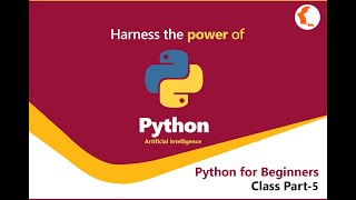 Python tutorial for Beginners [Full Course] Learn Python for Machine Learning & data Sciences. Part5