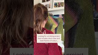 Want a Fun Colourful Knitting Project? Try the Tourmalite Shawl!