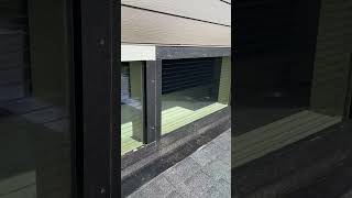 Solar Gard byDesign horizontal birdstrike window film installation