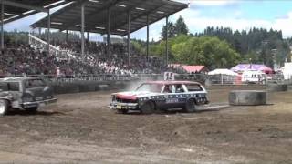 2011 Cowlitz County Fair Demolition Derby