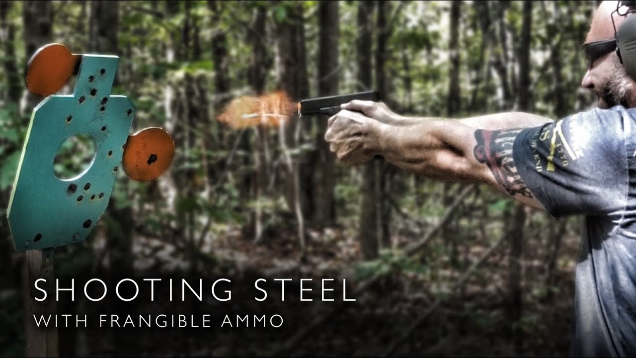 How close can you safely shoot steel? YouTube