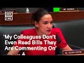 AOC Calls Out Colleagues for Banking Bill Comments