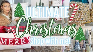 *NEW*🎄ULTIMATE CHRISTMAS SHOP WITH ME🎄 CHRISTMAS HOME GOODS HOME DECOR HAUL | @BreaNolen