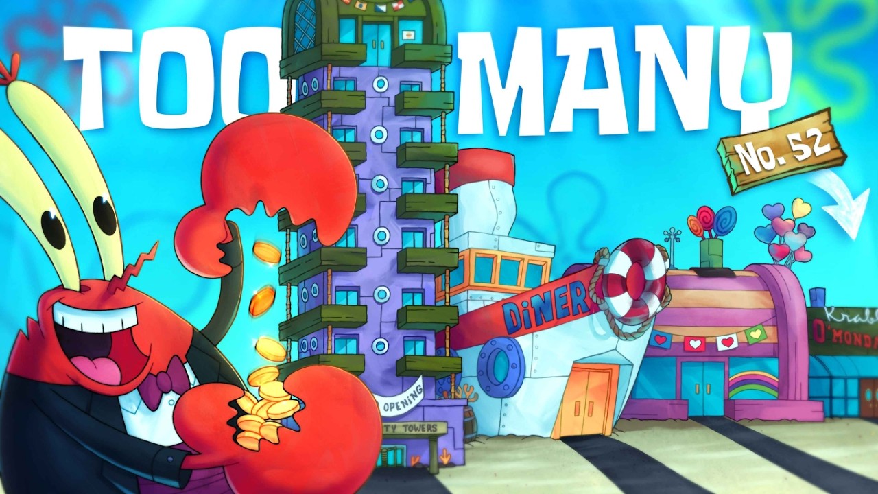 How Many Businesses Does Mr. Krabs Own?