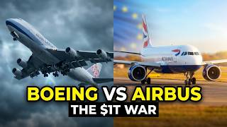 Airbus vs. Boeing: The $1 Trillion War That Cost Lives 💥🇪🇺 #Aviation #GlobalEconomy