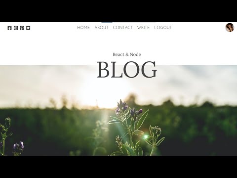 React Blog Website Design Tutorial | React UI Full Course for Beginners