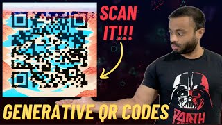 📷📷 SCAN THIS!!! Generative AI QR Code 🔥🔥 #stablediffusion #controlnet