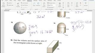 KCC Math 20 Ch 8 Practice Test Video