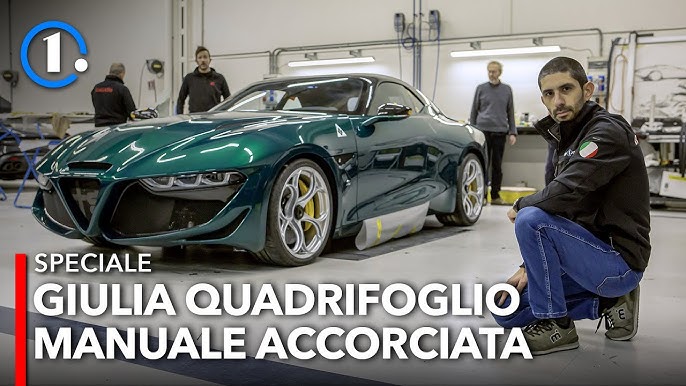 Alfa Romeo Giulia SWB Zagato: One-Off Retro Coupe With 533 HP