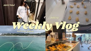 VLOG ❤︎ Zara Try-ons, Mallorca Boat Day, and Homemade Cookies 🍪