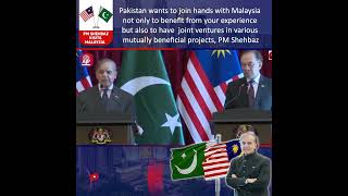 PM Shehbaz | Pakistan Seeks Stronger Partnership with Malaysia