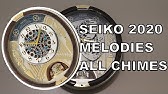 Seiko Melodies in Motion 2021 edition all chimes QXM390BRHZ - YouTube