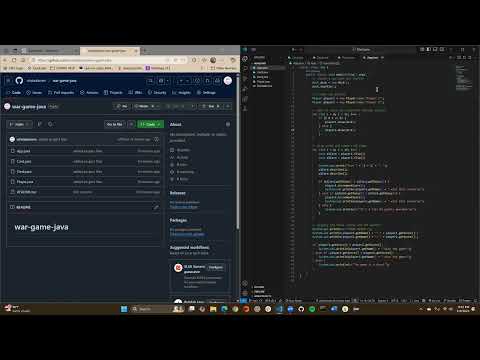 Week 6 Java Project Card War Game