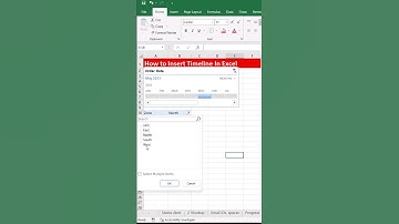TIMELINE in Pivot Table in Excel | Clean & Organise Your Messy Data | Hello Excel #viral #trending