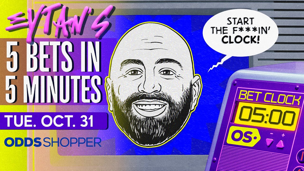 5 Best NBA Bets in 5 Minutes (10/31/23) Expert NBA Picks, Parlays