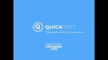 Quicktext video: Meet Zoe