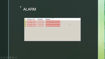 Indusoft Web Studio - Tutorial Alarm
