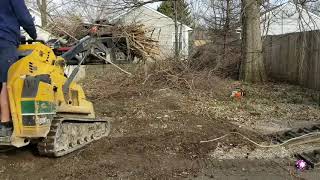 how to remove a brush pile by schott services