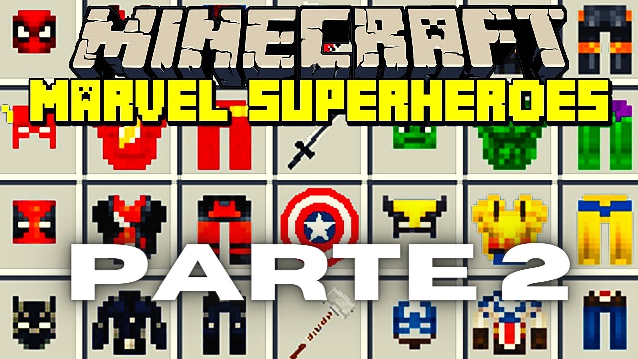 Minecraft Marvel Rivas Mod Marvel Superheroes Mod (pt.2) | MInecraft Mod ITA | - YouTube