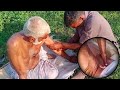 [On Demanding Fan] A Hundred Years old Man Fell asleep Full of Body Massage | Relaxing Massage